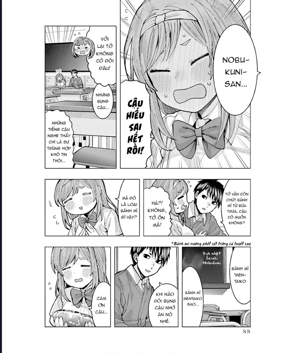 Tôi Có Cảm Giác Cô Bạn Nobukuni Bàn Bên Thích Mình Chap 6 - Next Chap 7