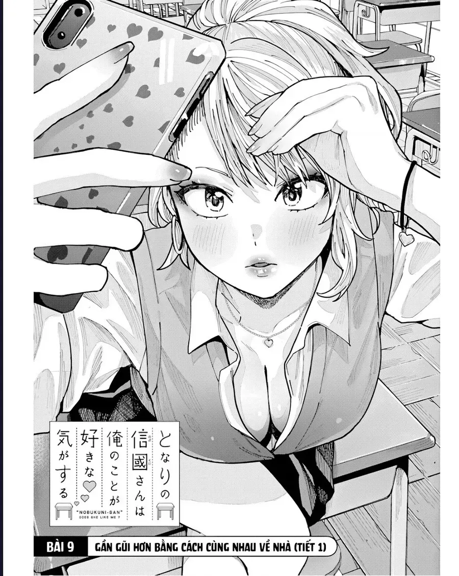 Tôi Có Cảm Giác Cô Bạn Nobukuni Bàn Bên Thích Mình Chap 9 - Next Chap 10