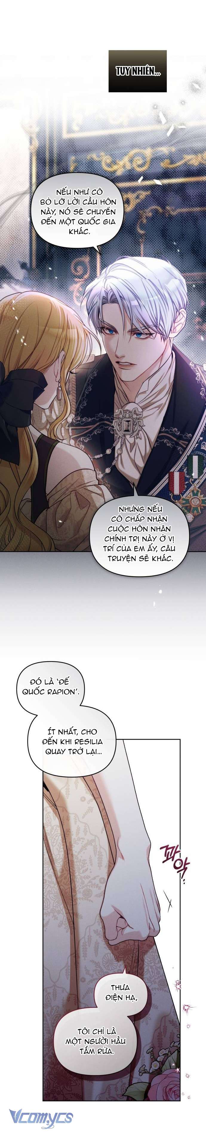 Tôi Đã Trải Qua Đêm Đầu Tiên Dù Chỉ Là Hoàng Hậu Thay Thế Chap 1 - Next Chap 2