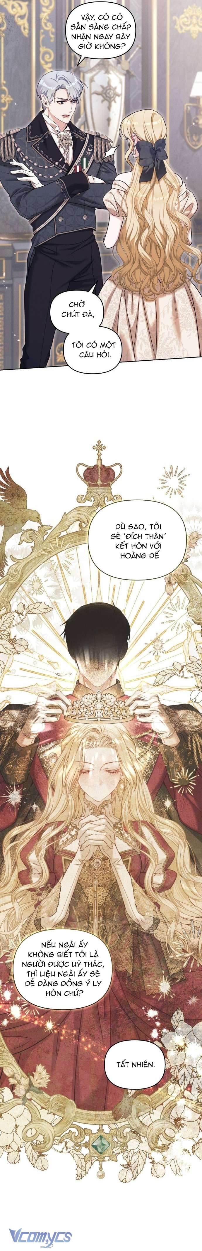 Tôi Đã Trải Qua Đêm Đầu Tiên Dù Chỉ Là Hoàng Hậu Thay Thế Chap 1 - Next Chap 2