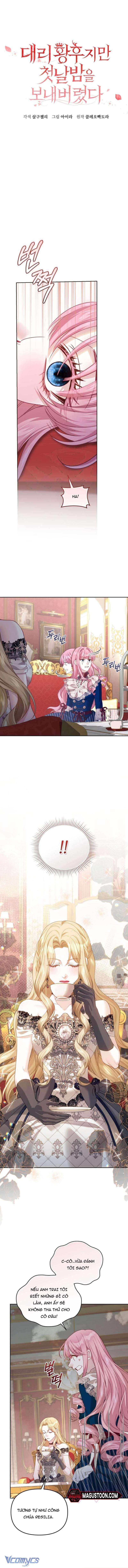 Tôi Đã Trải Qua Đêm Đầu Tiên Dù Chỉ Là Hoàng Hậu Thay Thế Chap 41 - Next Chap 42