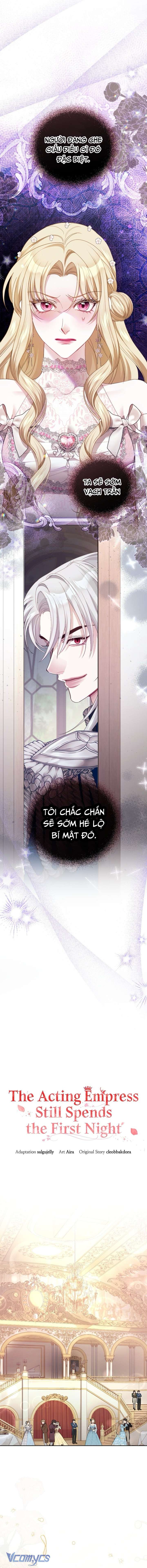 Tôi Đã Trải Qua Đêm Đầu Tiên Dù Chỉ Là Hoàng Hậu Thay Thế Chap 43 - Next Chap 44