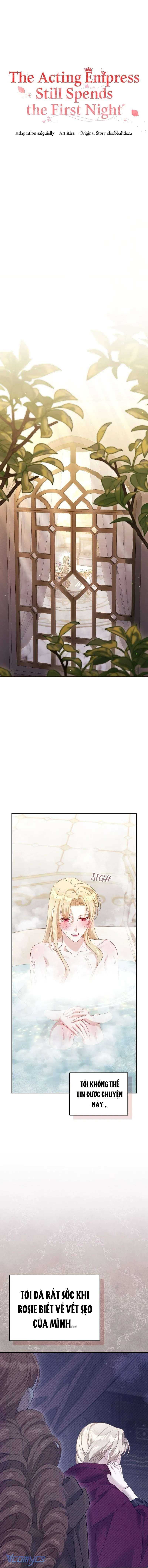 Tôi Đã Trải Qua Đêm Đầu Tiên Dù Chỉ Là Hoàng Hậu Thay Thế Chap 55 - Next Chap 56