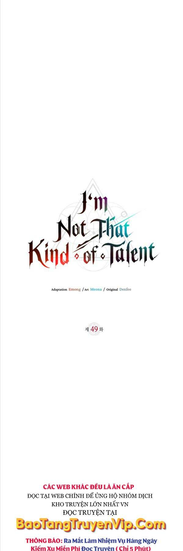 Tôi Không Tài Năng Đến Thế Đâu Chap 49 - Next Chap 50