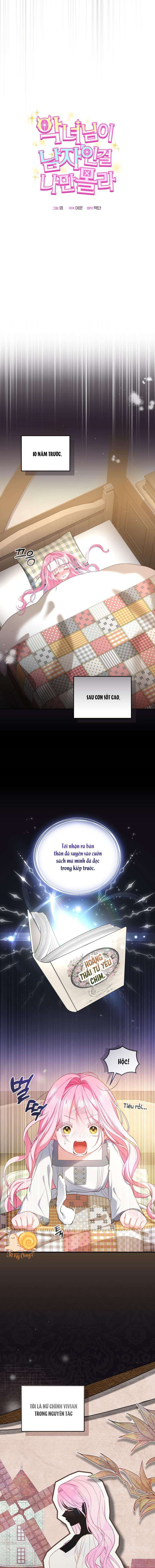 Tôi Là Người Duy Nhất Không Biết Ác Nữ Là Một Người Đàn Ông Chap 1 - Next Chap 2