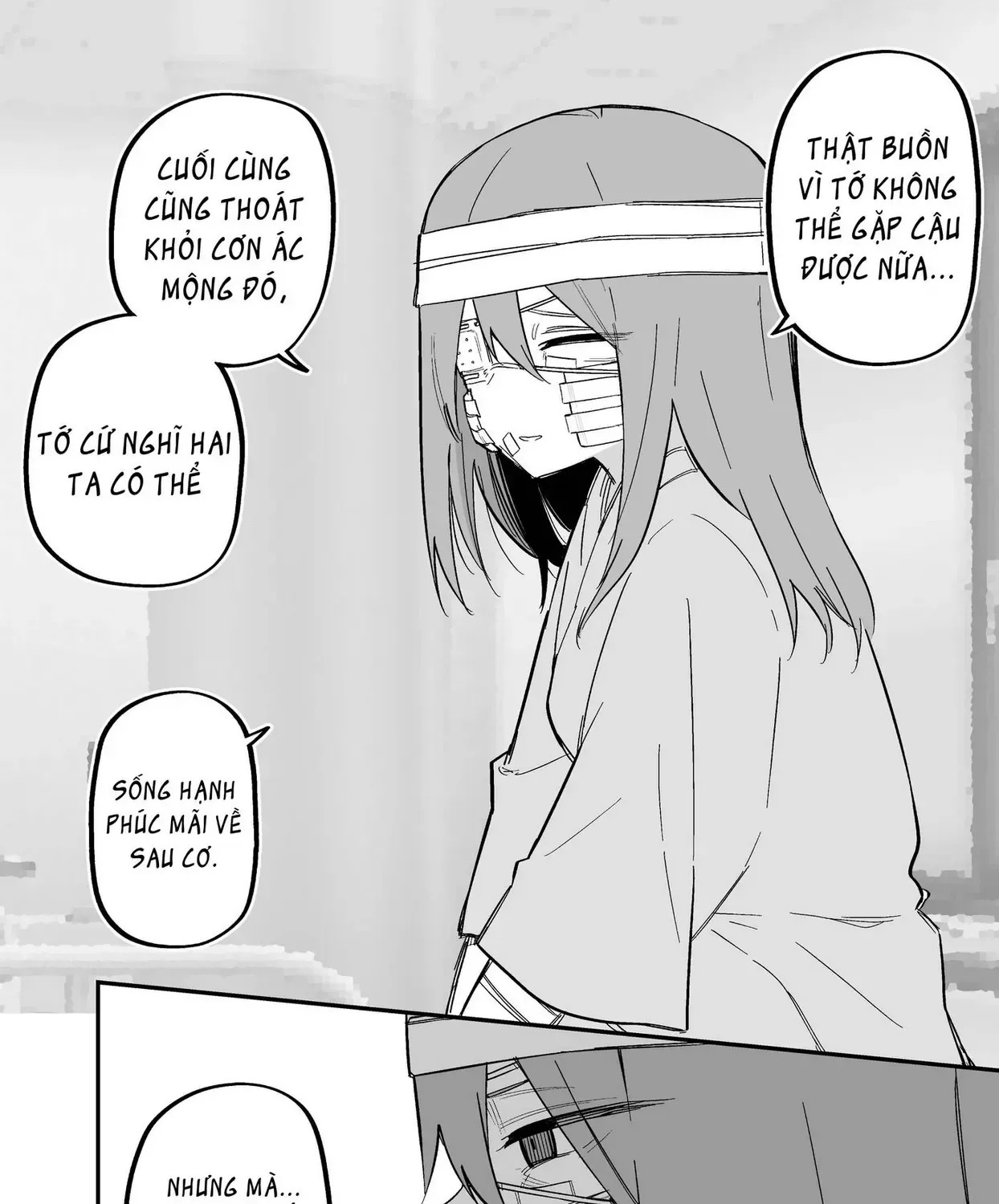 Tôi Lo Lắng Cho Người Bạn Cùng Lớp Đầy Những Vết Bầm Tím Chap 36 - Next Chap 37