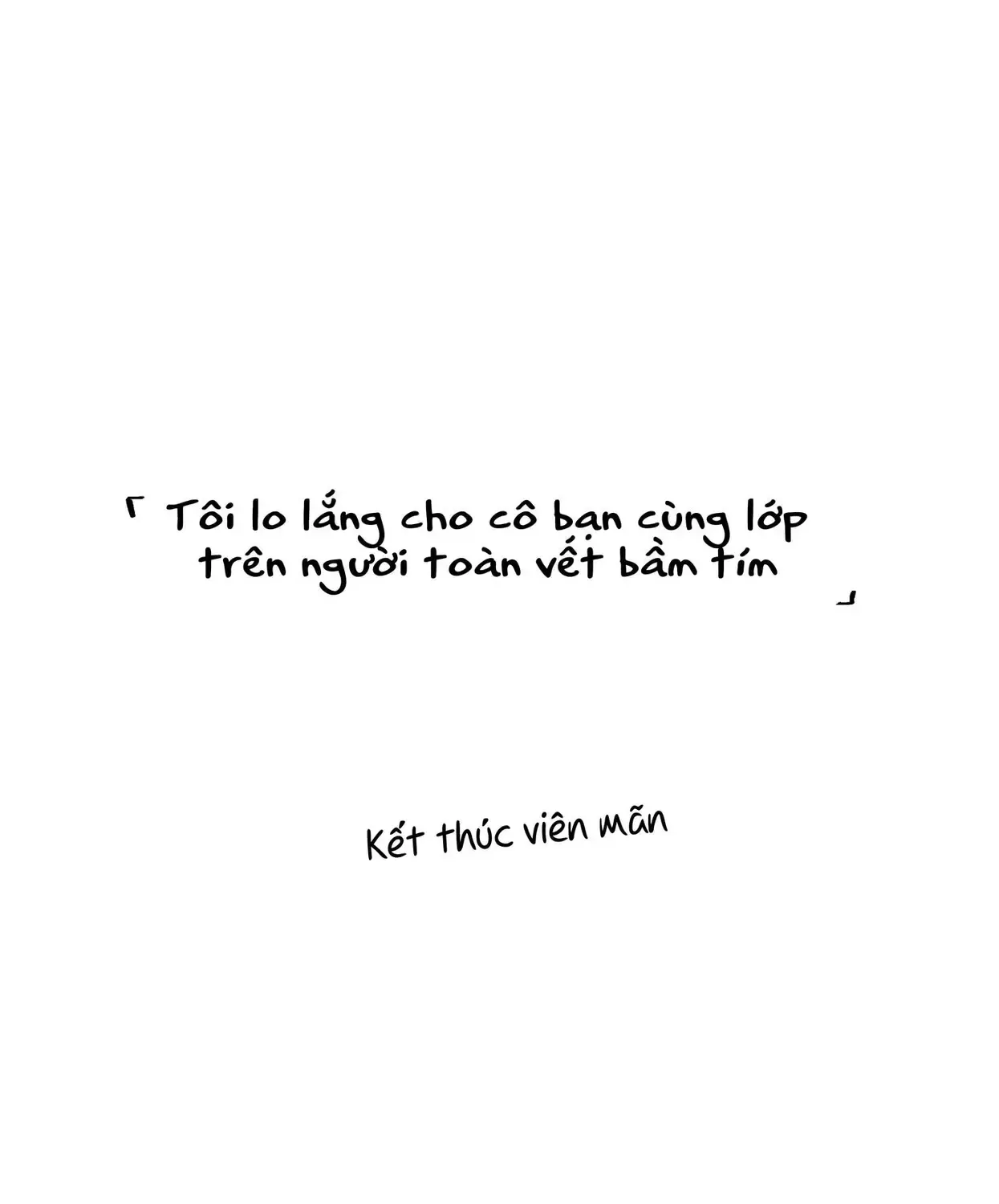 Tôi Lo Lắng Cho Người Bạn Cùng Lớp Đầy Những Vết Bầm Tím Chap 37 - Next Chap 38