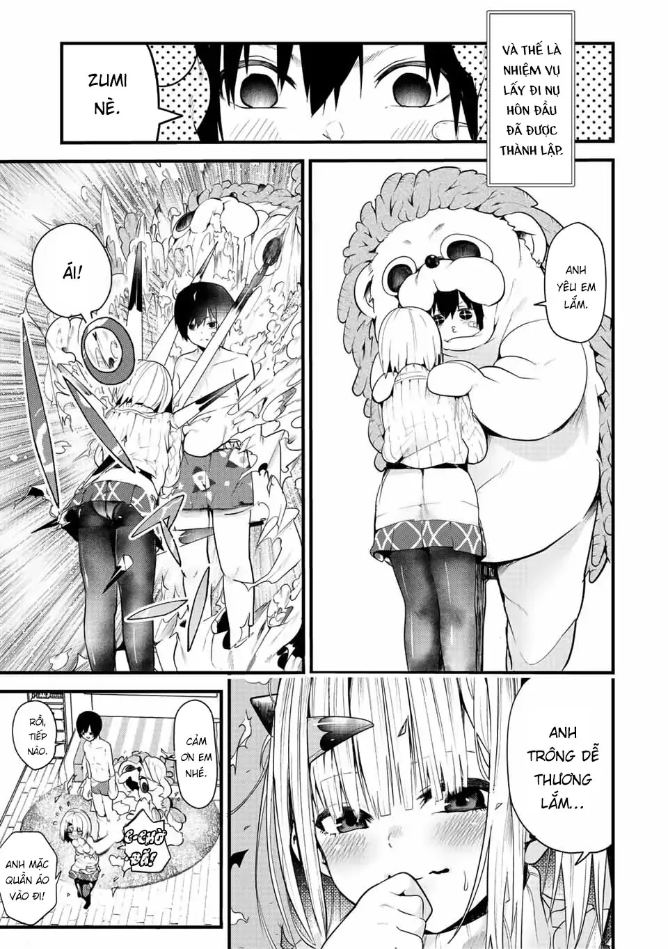 Tôi Muốn Gần Gũi Hơn Với Cô Bạn Gái Gai Góc Của Tôi! Chap 0 - Next Chap 1