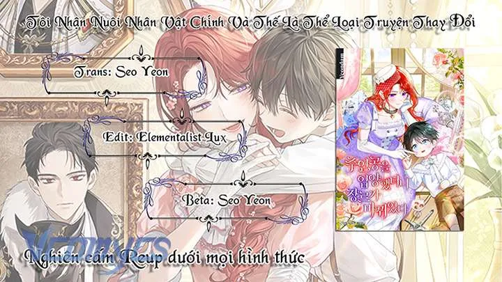 Tôi Nhận Nuôi Nam Chính Và Thế Là Thể Loại Truyện Thay Đổi Chap 6 - Next Chap 7