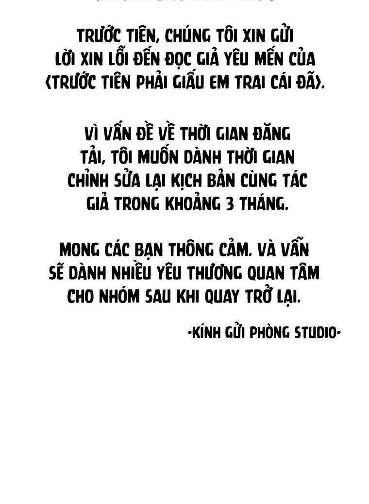 Tôi Phải Giấu Em Trai Trước Đã Chap 60 - Next Chap 61