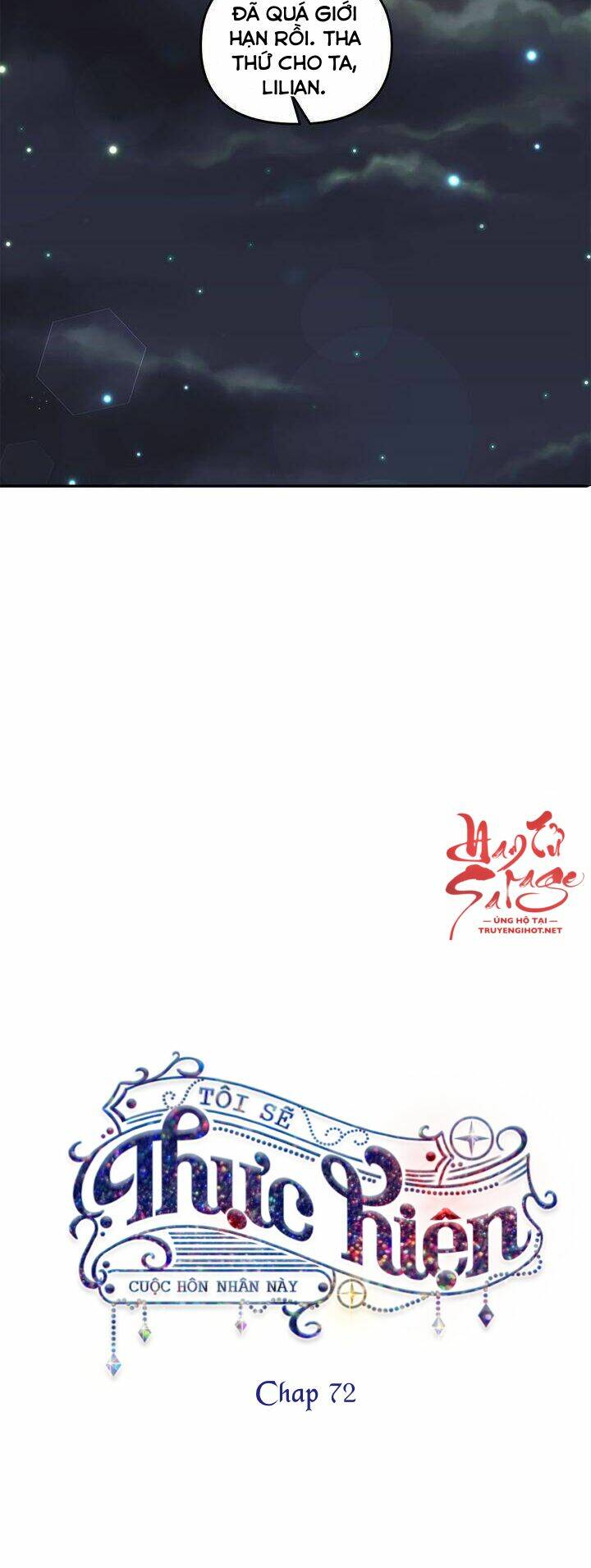 Tôi Sẽ Thực Hiện Cuộc Hôn Nhân Này Chap 72 - Next Chap 73