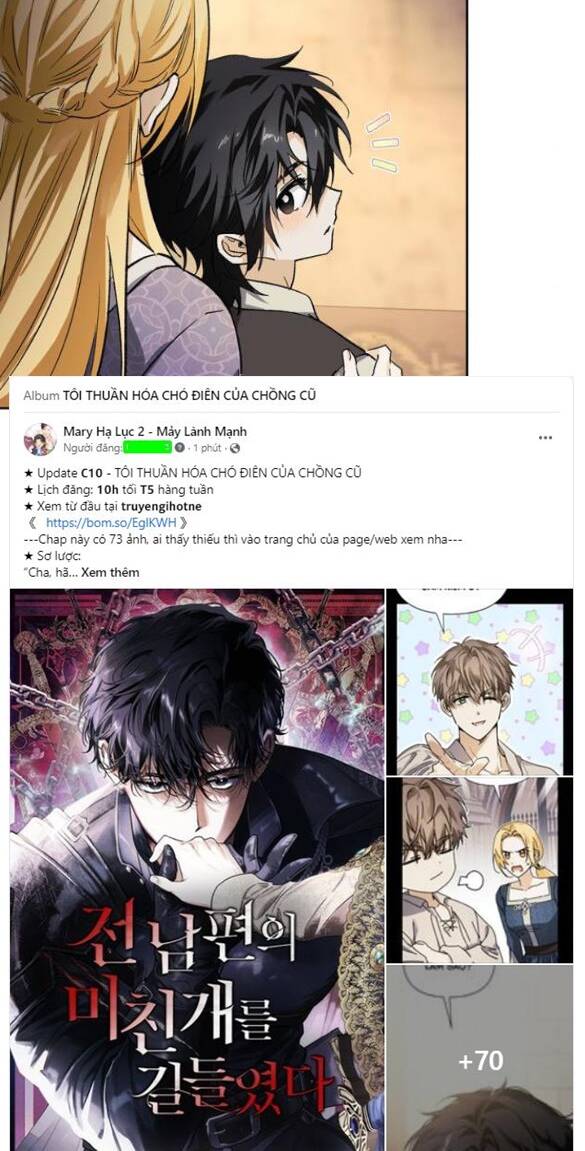Tôi Thuần Hóa Chó Điên Của Chồng Cũ Chap 10.1 - Next Chap 11.1