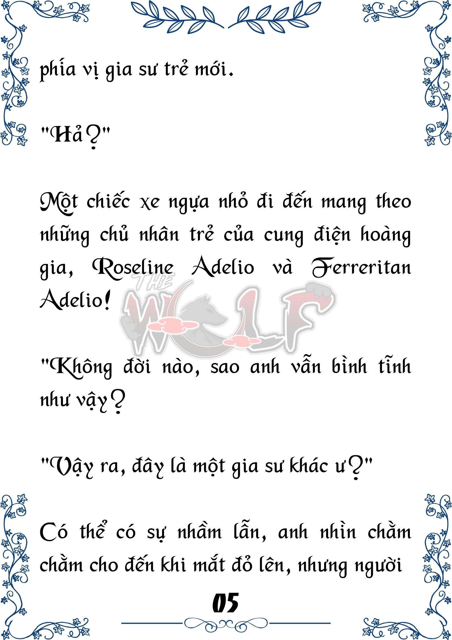Tôi Trở Thành Gia Sư Của Cặp Song Sinh Hoàng Gia Chap 0 - Next Chap 1