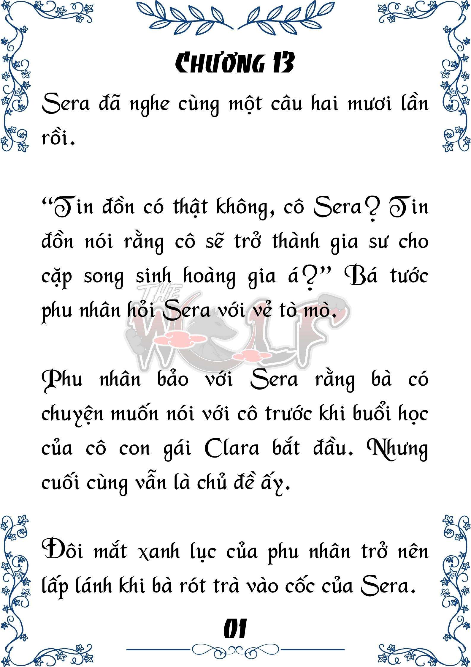 Tôi Trở Thành Gia Sư Của Cặp Song Sinh Hoàng Gia Chap 13 - Next Chap 14