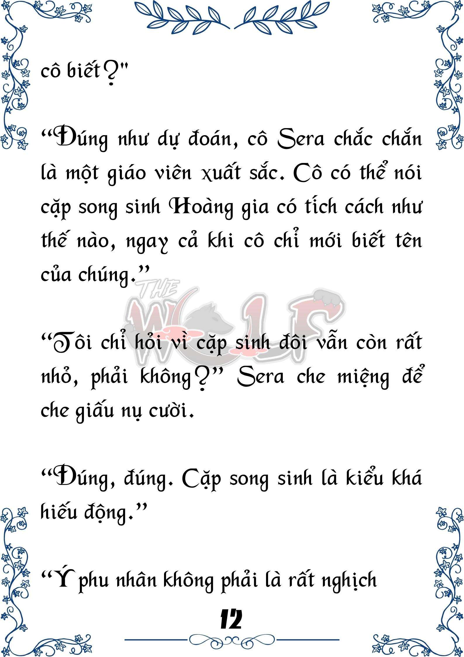 Tôi Trở Thành Gia Sư Của Cặp Song Sinh Hoàng Gia Chap 13 - Next Chap 14
