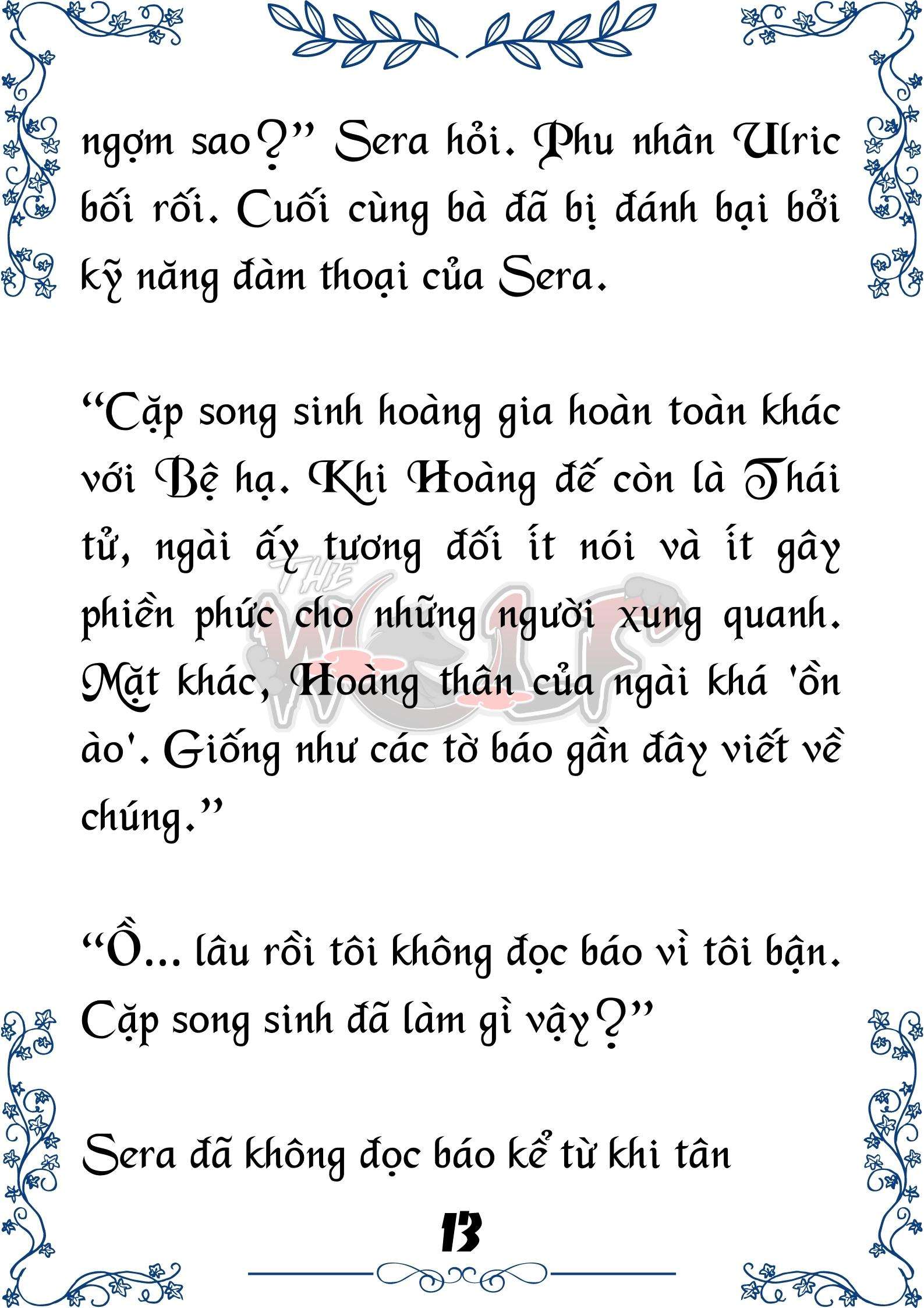Tôi Trở Thành Gia Sư Của Cặp Song Sinh Hoàng Gia Chap 13 - Next Chap 14