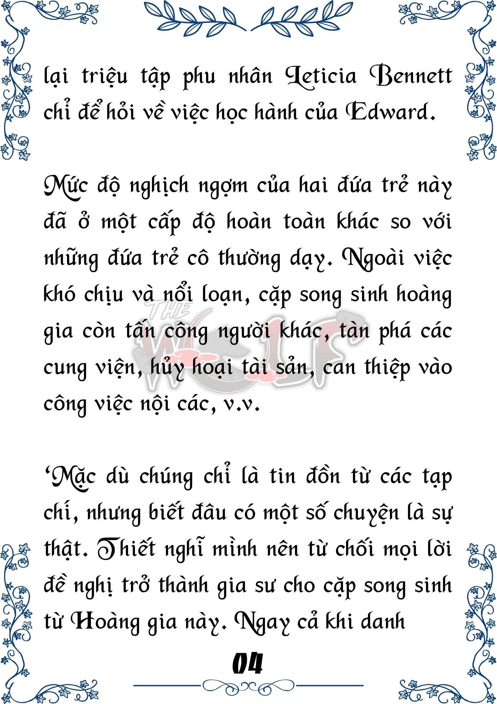 Tôi Trở Thành Gia Sư Của Cặp Song Sinh Hoàng Gia Chap 14 - Next Chap 15