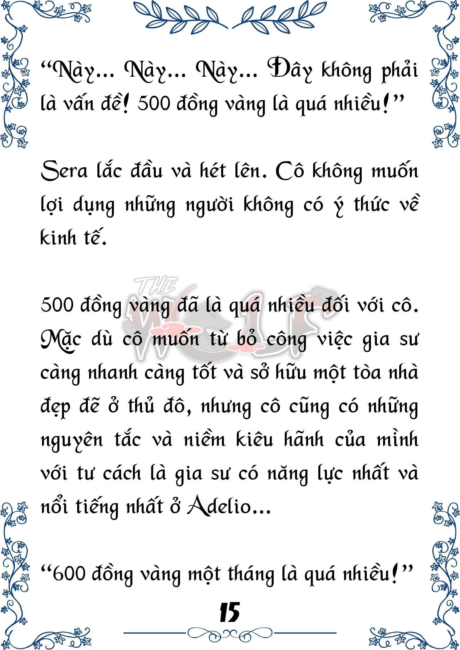 Tôi Trở Thành Gia Sư Của Cặp Song Sinh Hoàng Gia Chap 16 - Next Chap 17