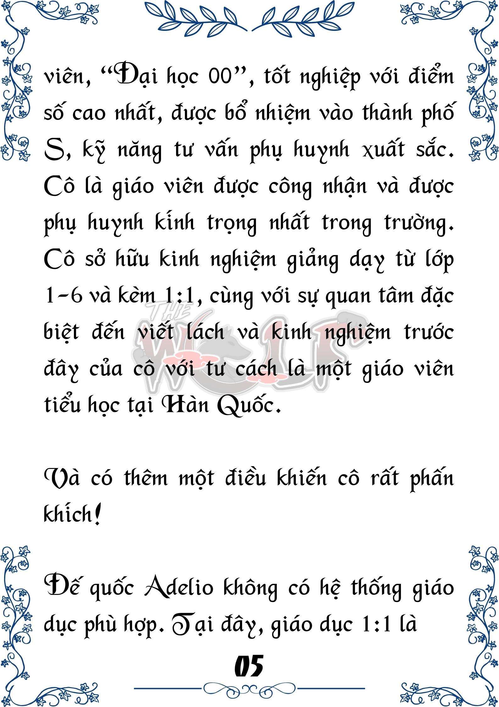 Tôi Trở Thành Gia Sư Của Cặp Song Sinh Hoàng Gia Chap 4 - Next Chap 5