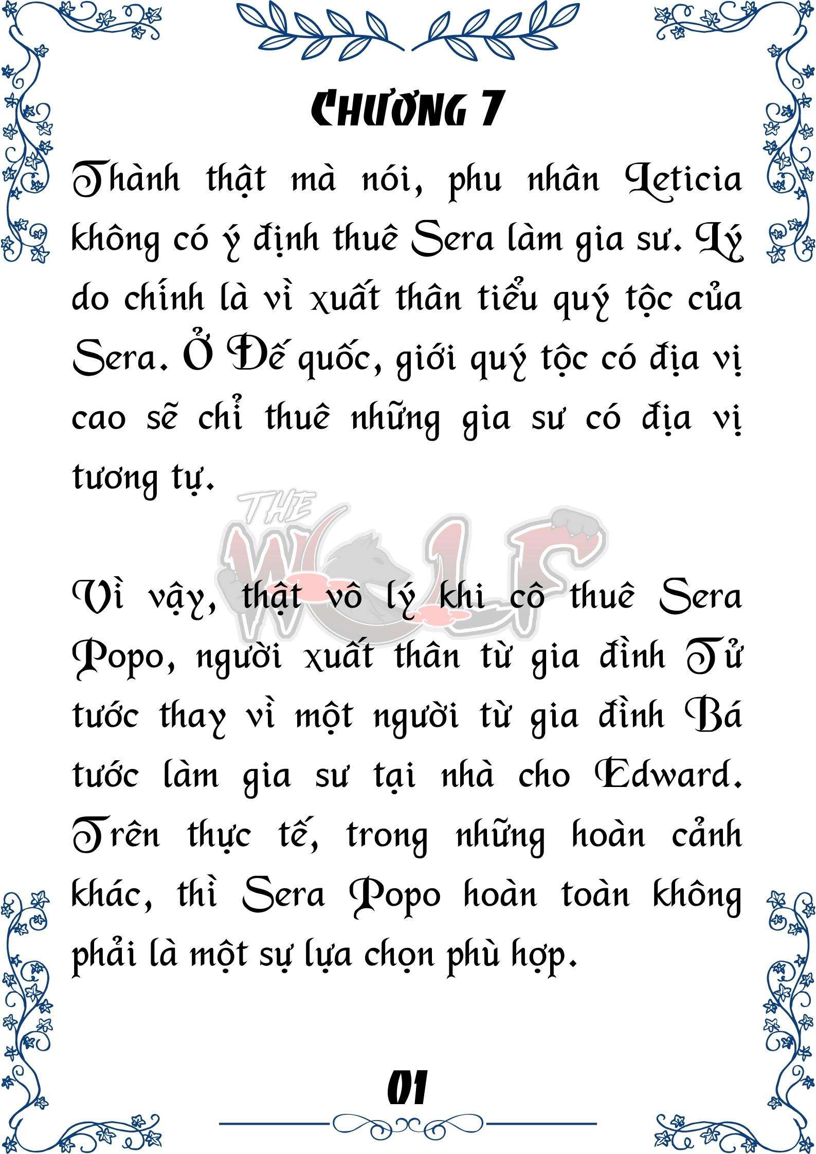 Tôi Trở Thành Gia Sư Của Cặp Song Sinh Hoàng Gia Chap 7 - Next Chap 8