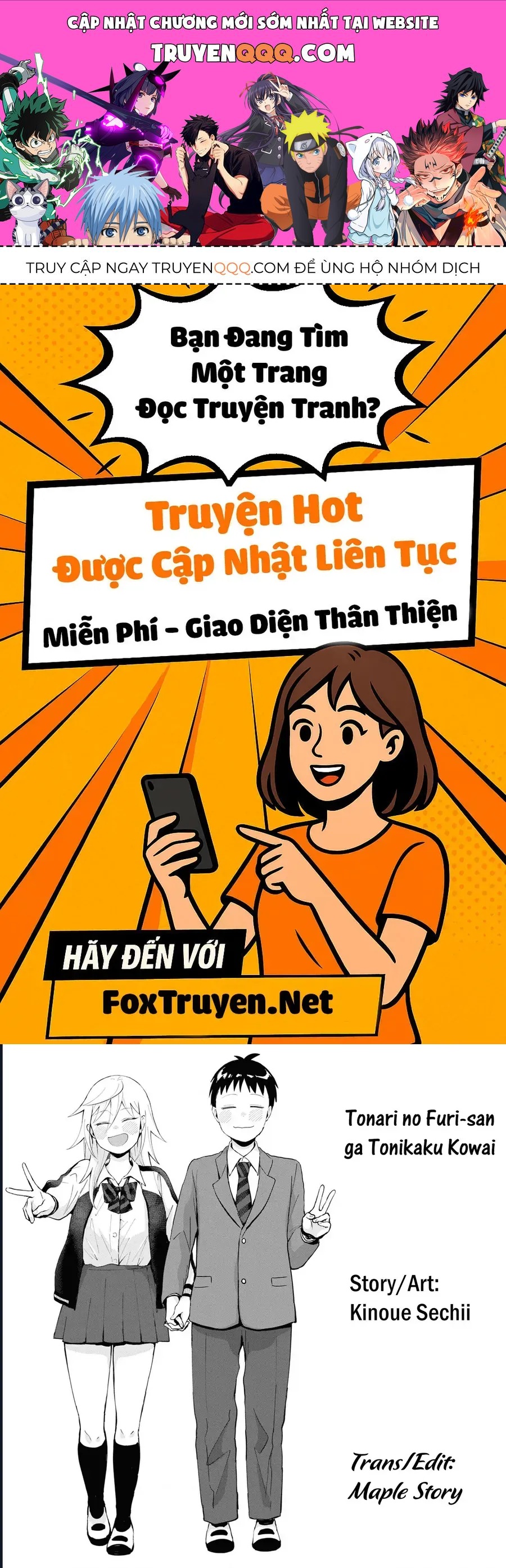 Tonari No Furi-San Ga Tonikaku Kowai Chap 33 - Next Chap 34