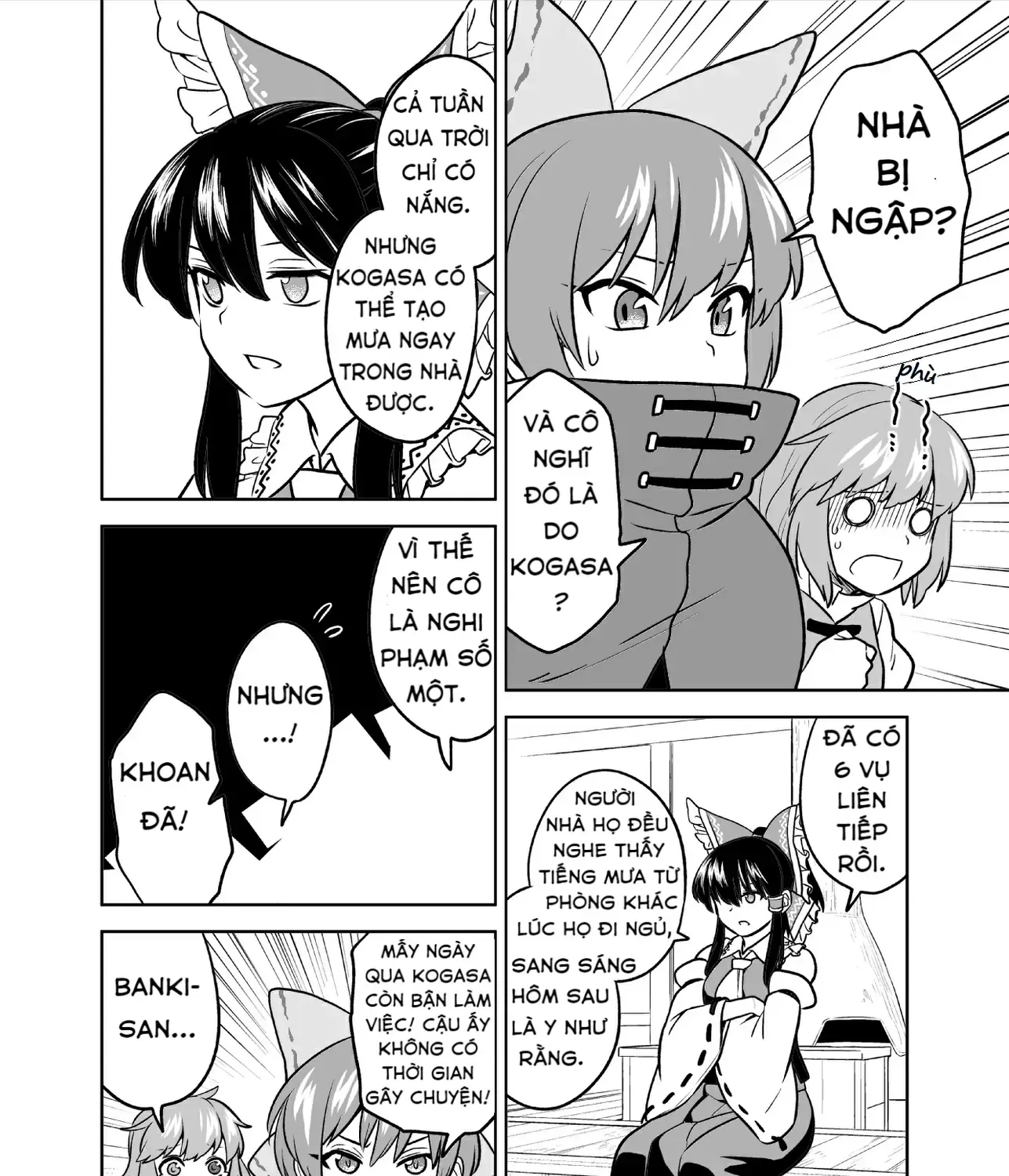 Touhou - Mưa Không Chạm Mái (Doujinshi) Chap 0 - Next Chap 1