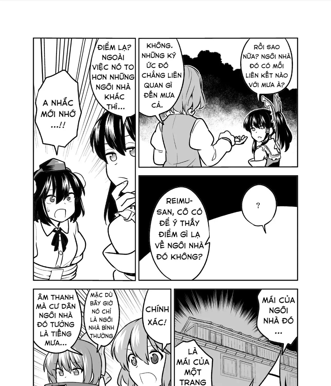 Touhou - Mưa Không Chạm Mái (Doujinshi) Chap 0 - Next Chap 1
