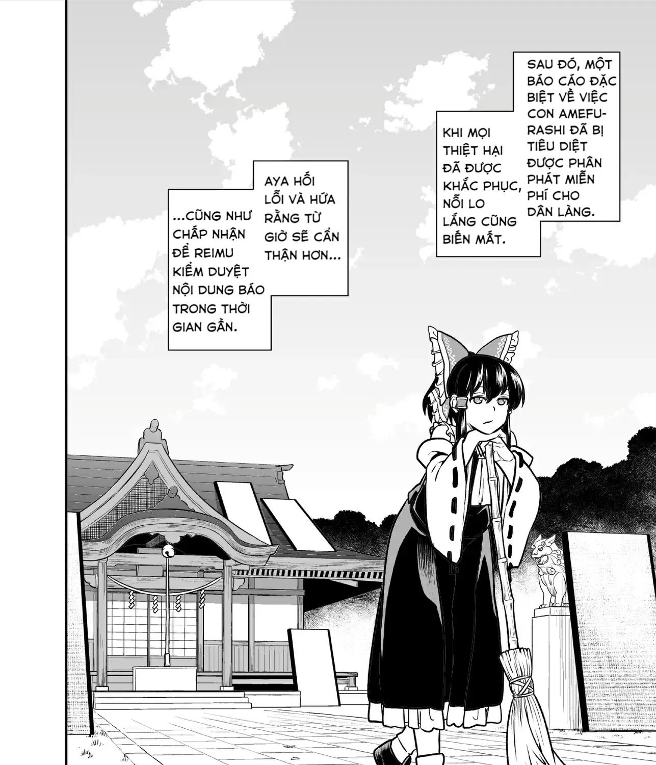 Touhou - Mưa Không Chạm Mái (Doujinshi) Chap 0 - Next Chap 1