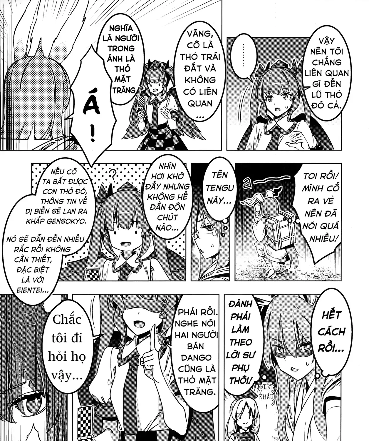 Touhou - Quạ Và Thỏ (Doujinshi) Chap 0 - Next Chap 1