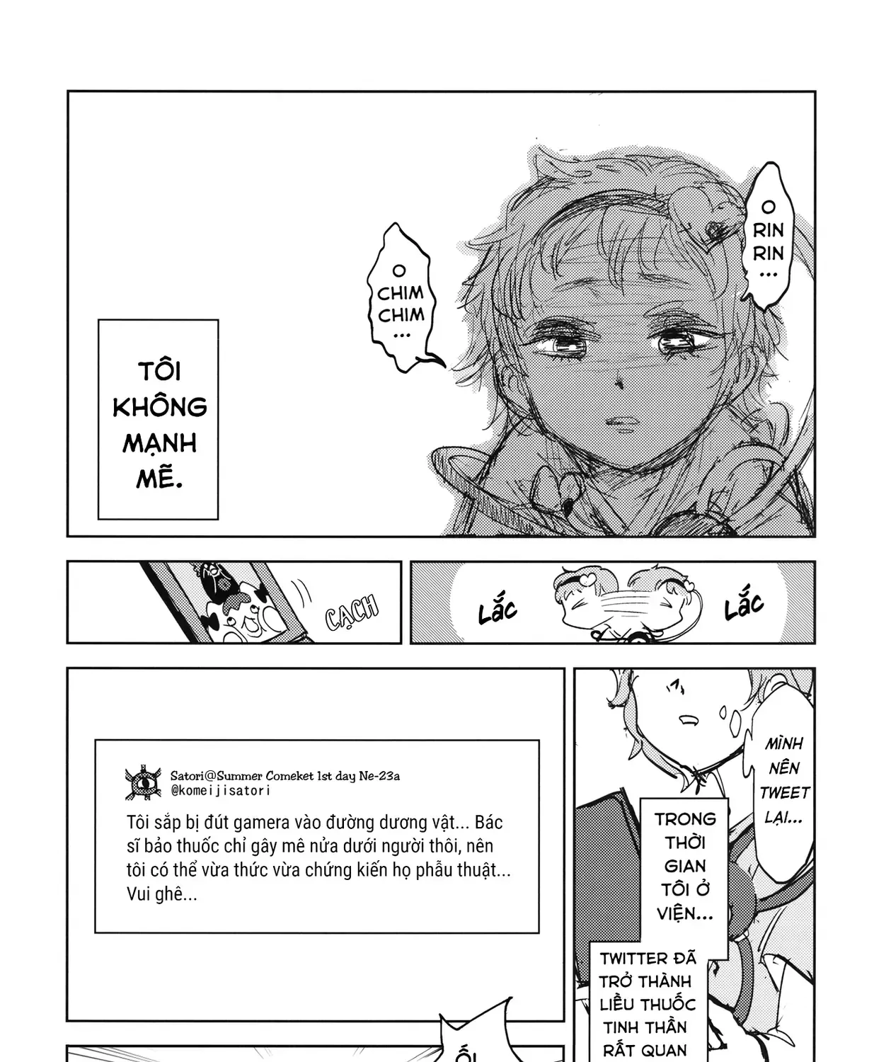 Touhou - Sự Tích Koishi Trong Niệu Quản Của Satori (Doujinshi) Chap 0 - Next Chap 1