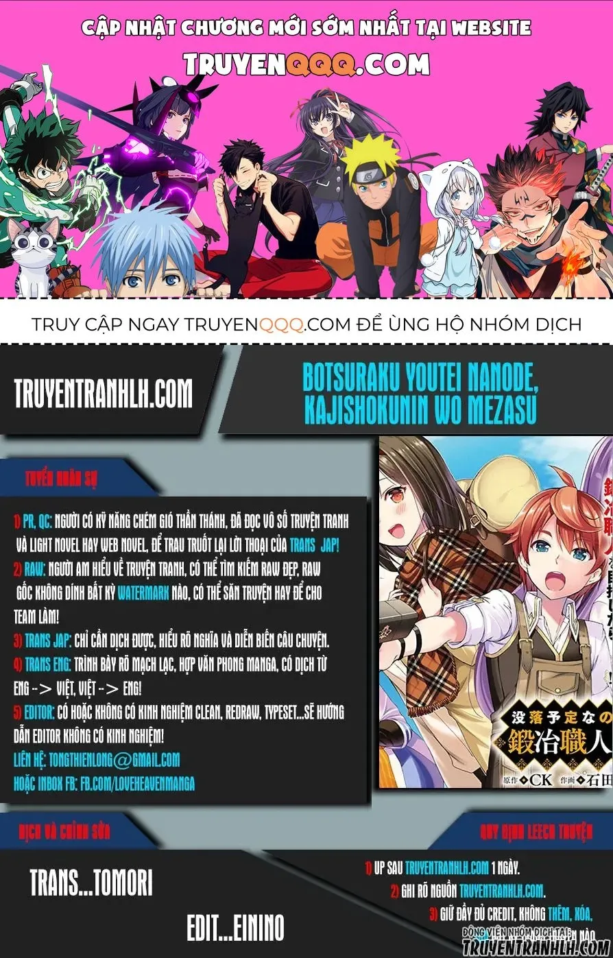 Tránh Cái Kết Bị Phá Sản, Tôi Chọn Trở Thành Thợ Rèn Chap 2 - Next Chap 3