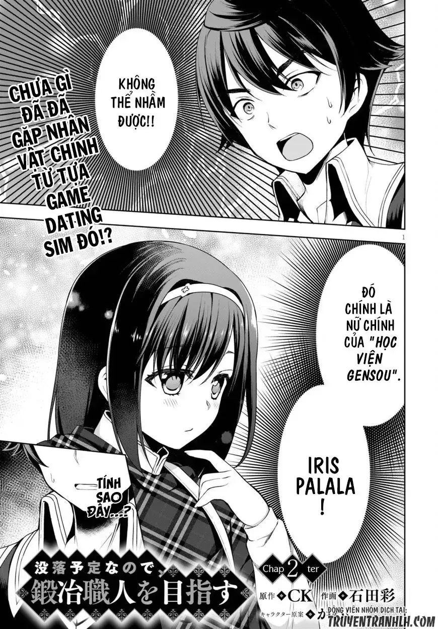 Tránh Cái Kết Bị Phá Sản, Tôi Chọn Trở Thành Thợ Rèn Chap 2 - Next Chap 3