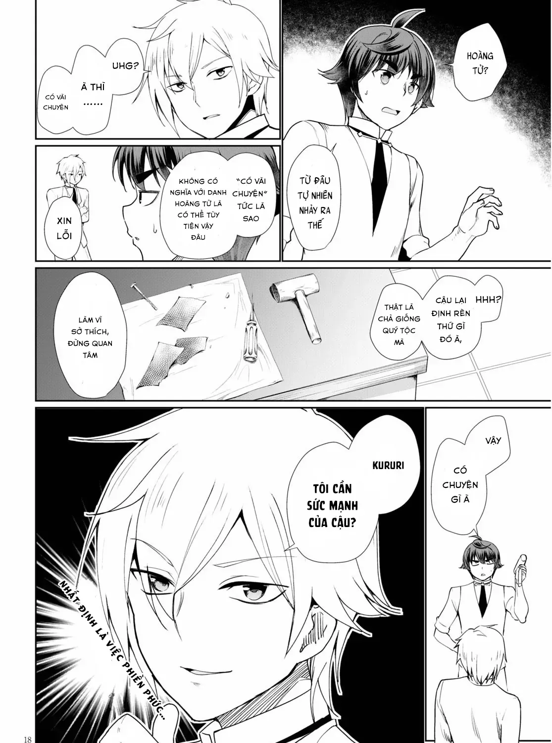 Tránh Cái Kết Bị Phá Sản, Tôi Chọn Trở Thành Thợ Rèn Chap 37 - Next Chap 38