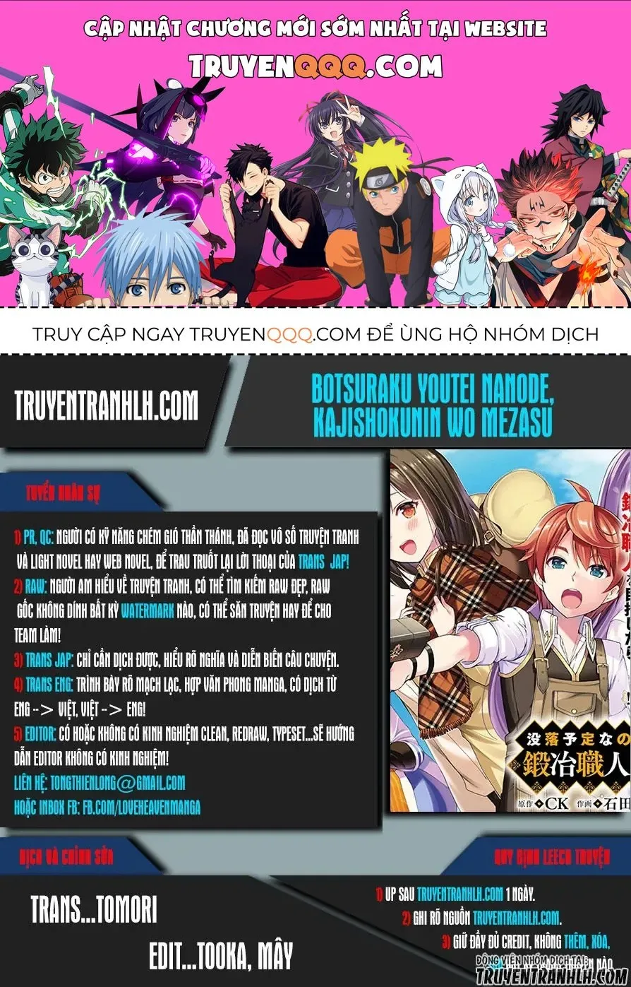 Tránh Cái Kết Bị Phá Sản, Tôi Chọn Trở Thành Thợ Rèn Chap 4 - Next Chap 5