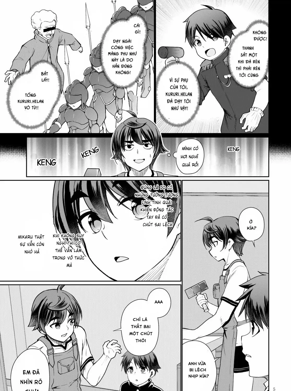 Tránh Cái Kết Bị Phá Sản, Tôi Chọn Trở Thành Thợ Rèn Chap 40 - Next Chap 41