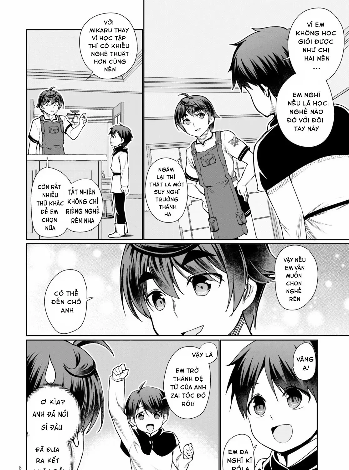 Tránh Cái Kết Bị Phá Sản, Tôi Chọn Trở Thành Thợ Rèn Chap 40 - Next Chap 41