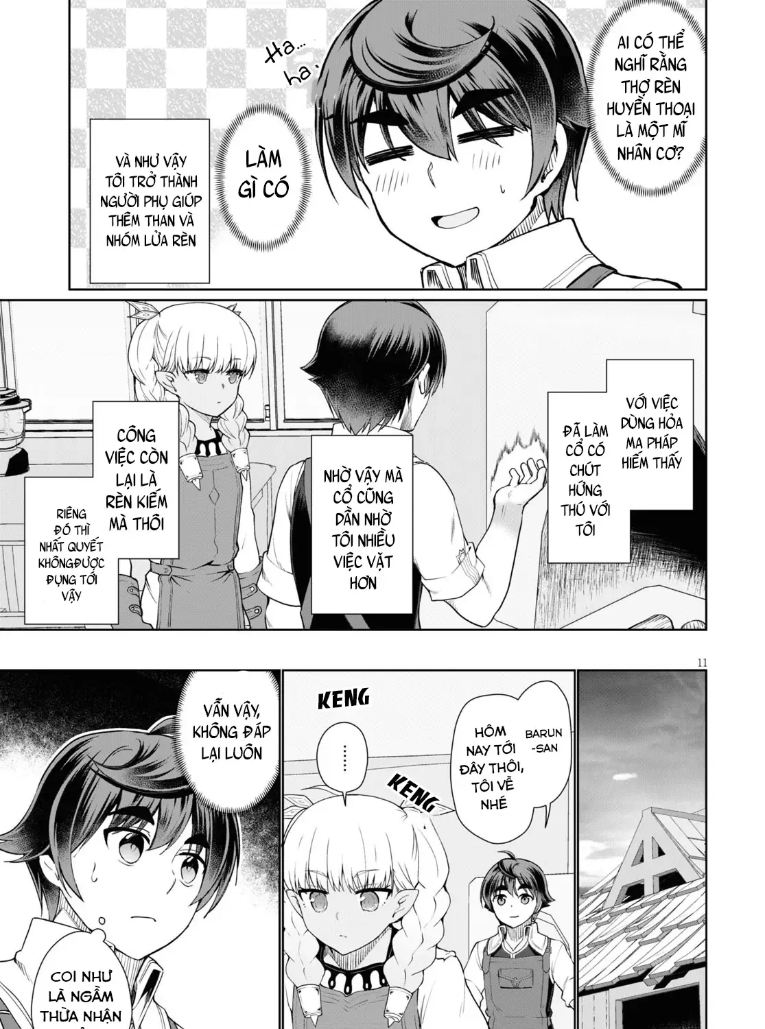 Tránh Cái Kết Bị Phá Sản, Tôi Chọn Trở Thành Thợ Rèn Chap 43 - Next Chap 44