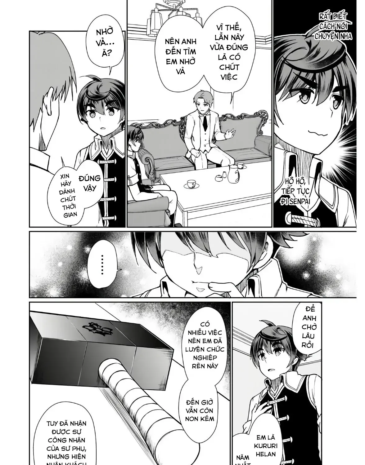 Tránh Cái Kết Bị Phá Sản, Tôi Chọn Trở Thành Thợ Rèn Chap 45 - Next Chap 46