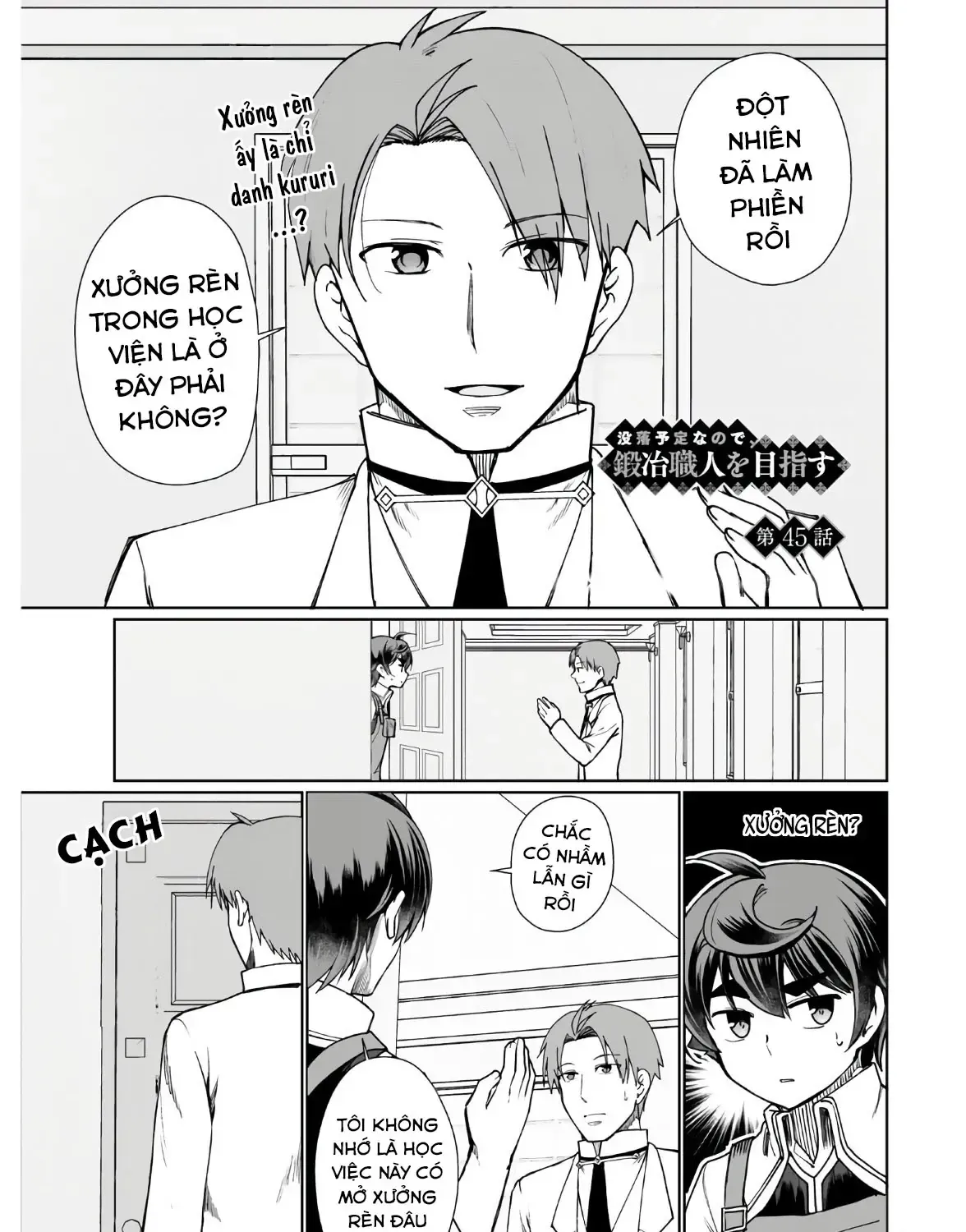 Tránh Cái Kết Bị Phá Sản, Tôi Chọn Trở Thành Thợ Rèn Chap 45 - Next Chap 46