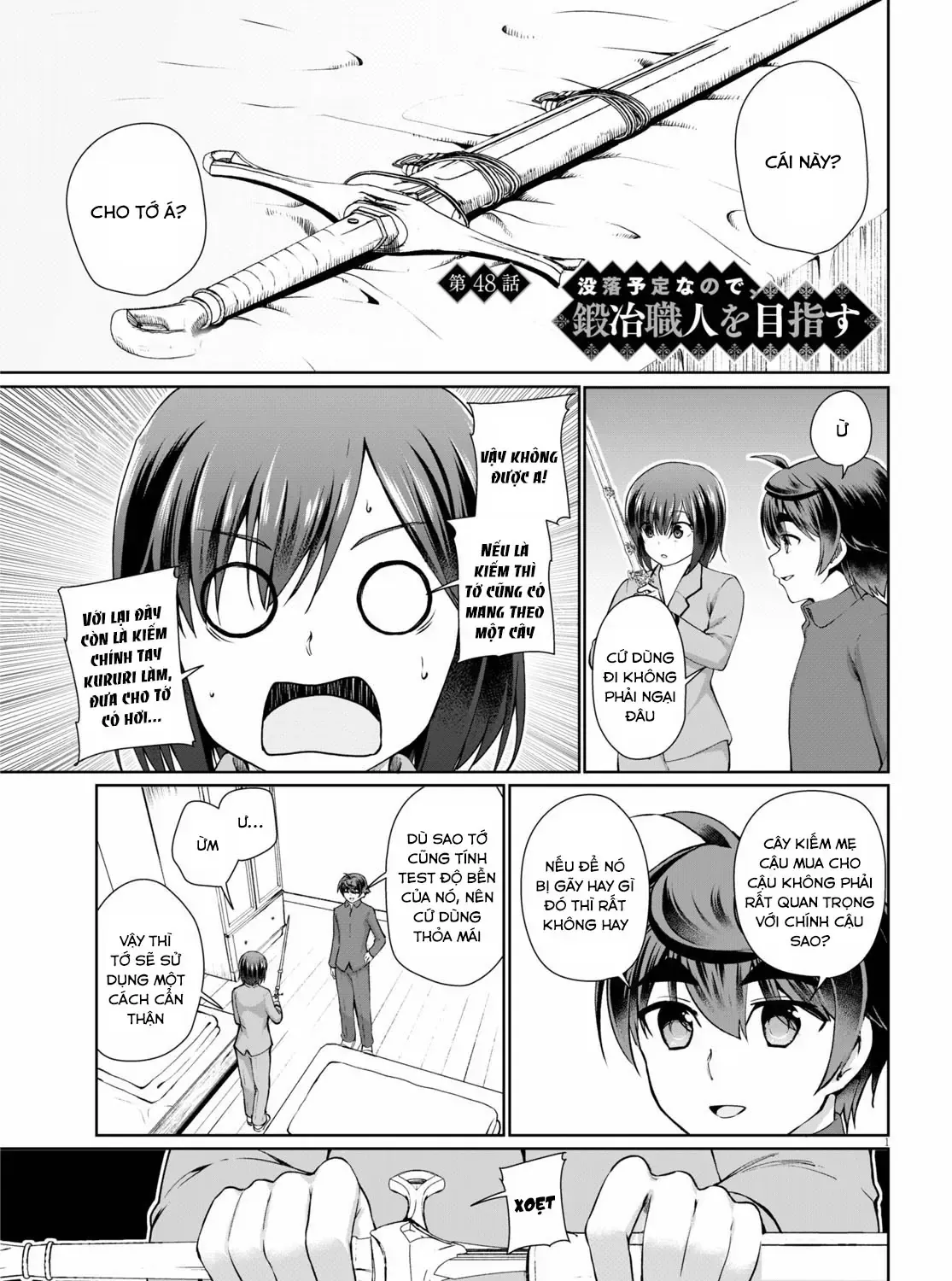 Tránh Cái Kết Bị Phá Sản, Tôi Chọn Trở Thành Thợ Rèn Chap 48 - Next Chap 49