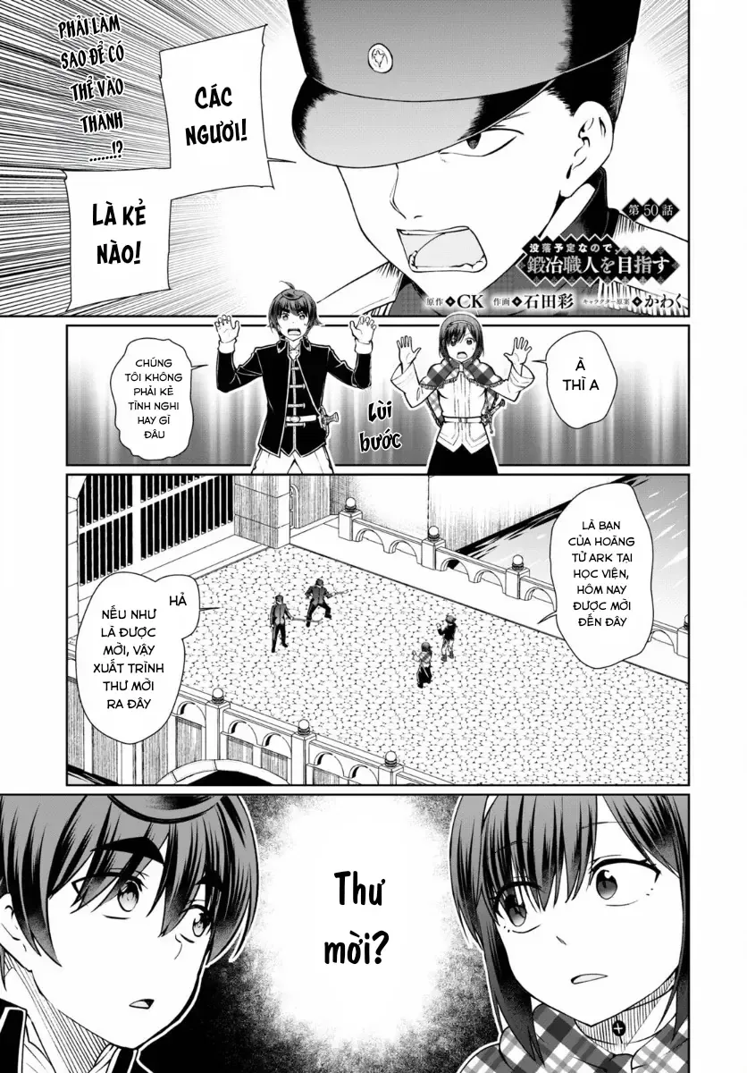 Tránh Cái Kết Bị Phá Sản, Tôi Chọn Trở Thành Thợ Rèn Chap 50 - Next Chap 51