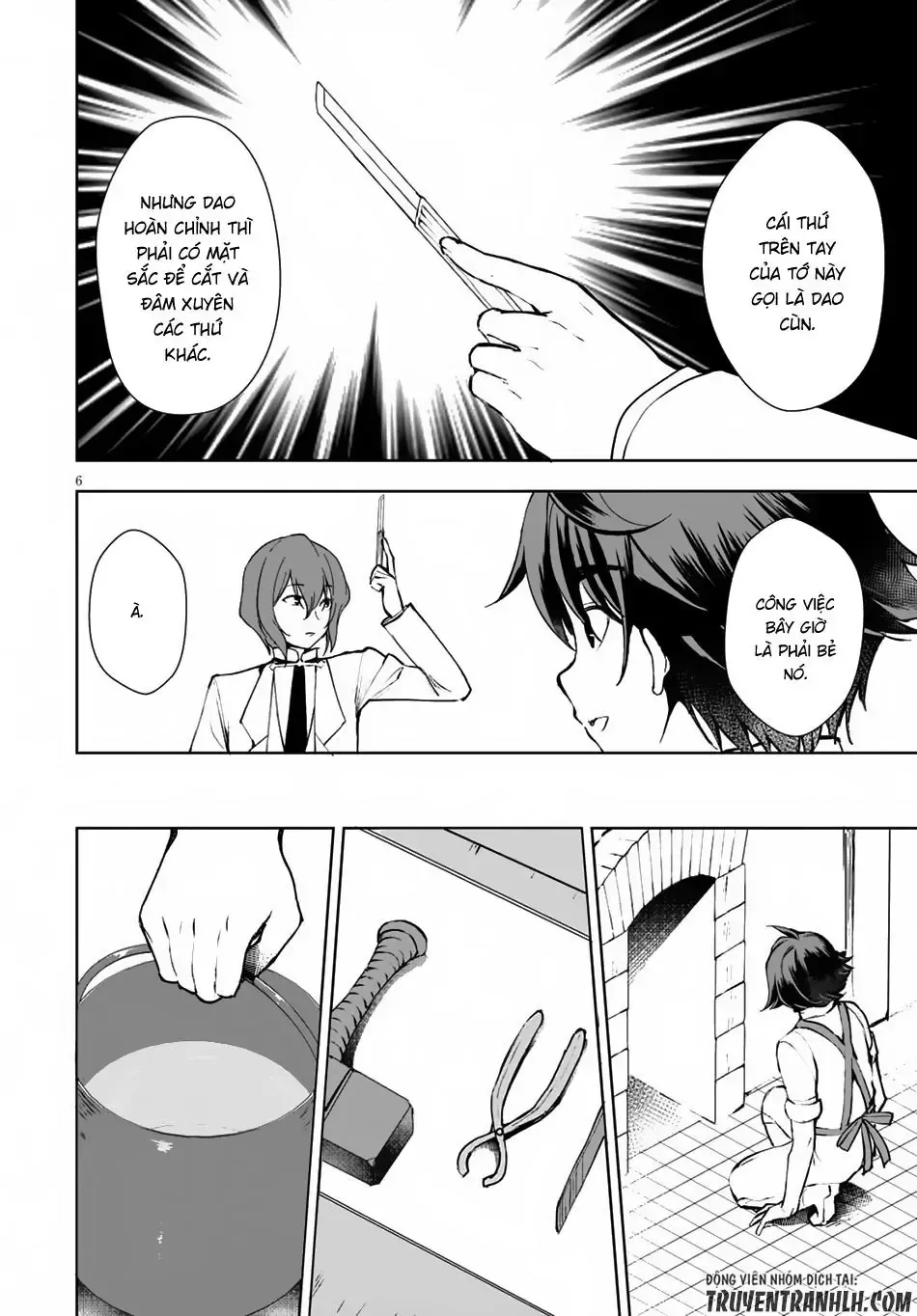 Tránh Cái Kết Bị Phá Sản, Tôi Chọn Trở Thành Thợ Rèn Chap 9 - Next Chap 10
