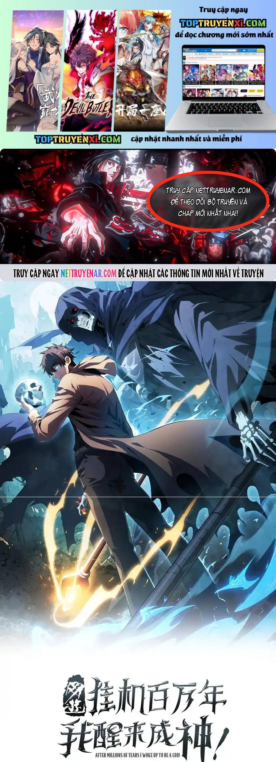 Treo Máy Trăm Vạn Năm Ta Tỉnh Lại Thành Thần Chap 64.1 - Next Chap 65.1