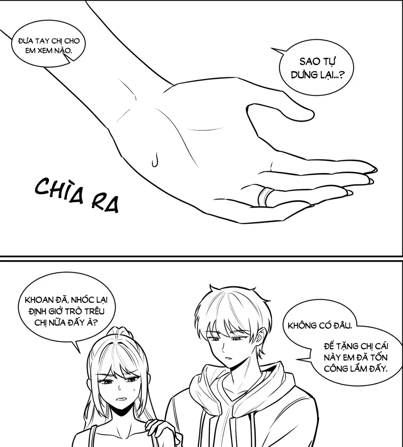 Trêu Ghẹo Chị Gái Nhà Bên Chap 12 - Next Chap 13