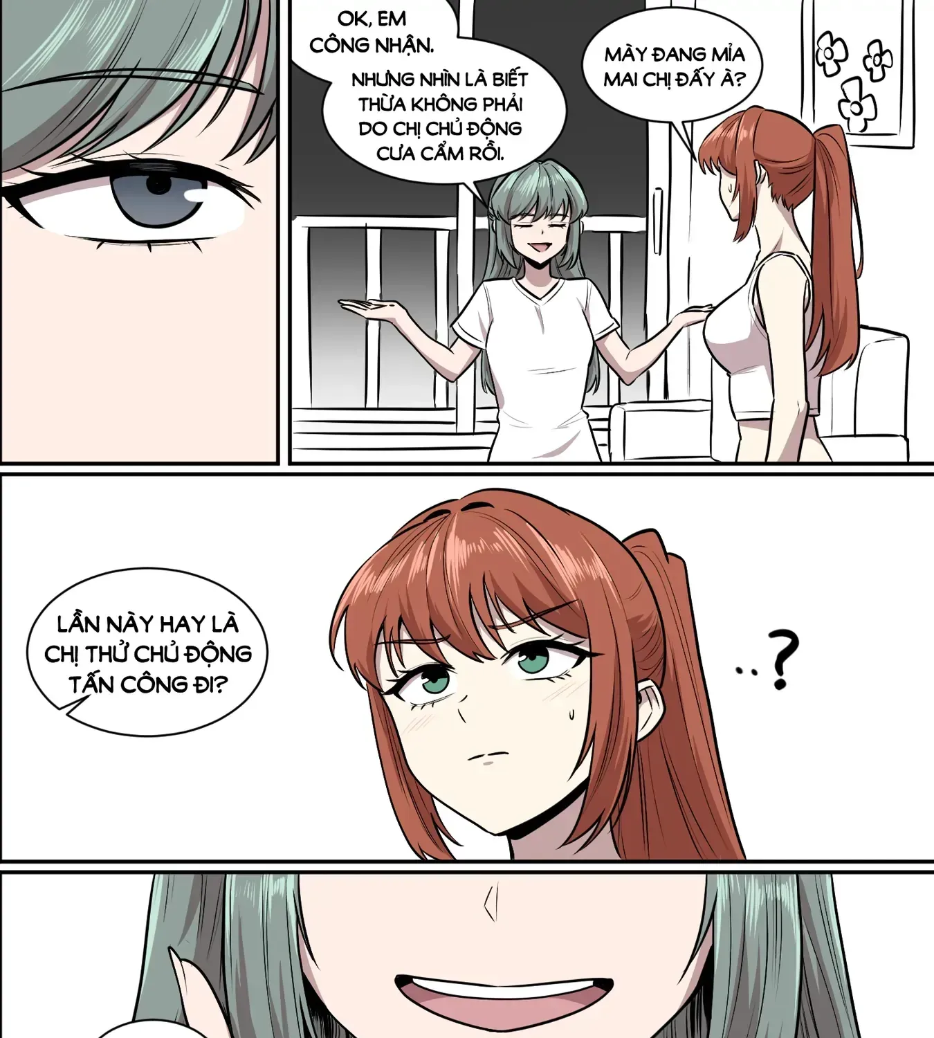 Trêu Ghẹo Chị Gái Nhà Bên Chap 13 - Next Chap 14