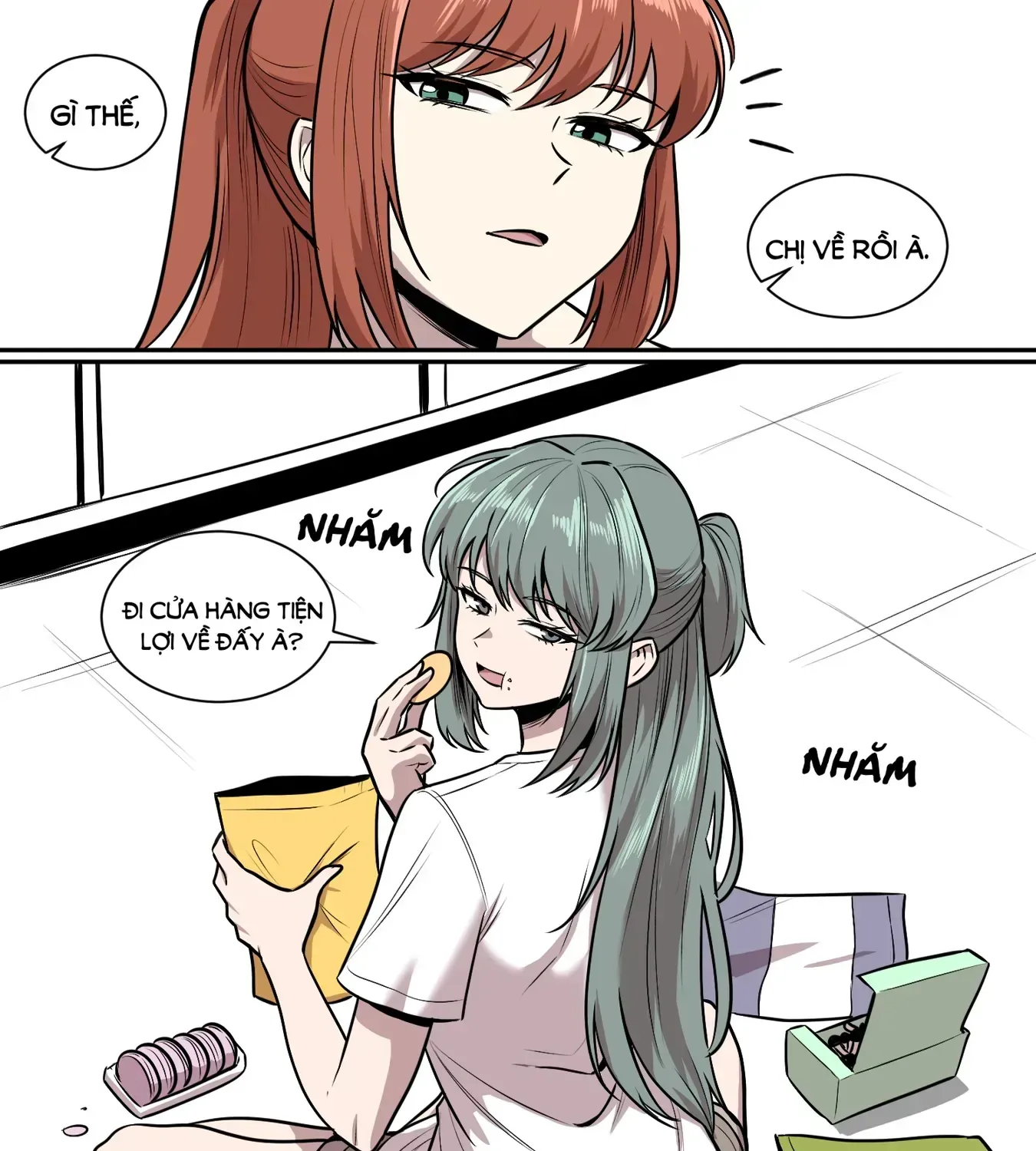 Trêu Ghẹo Chị Gái Nhà Bên Chap 13 - Next Chap 14