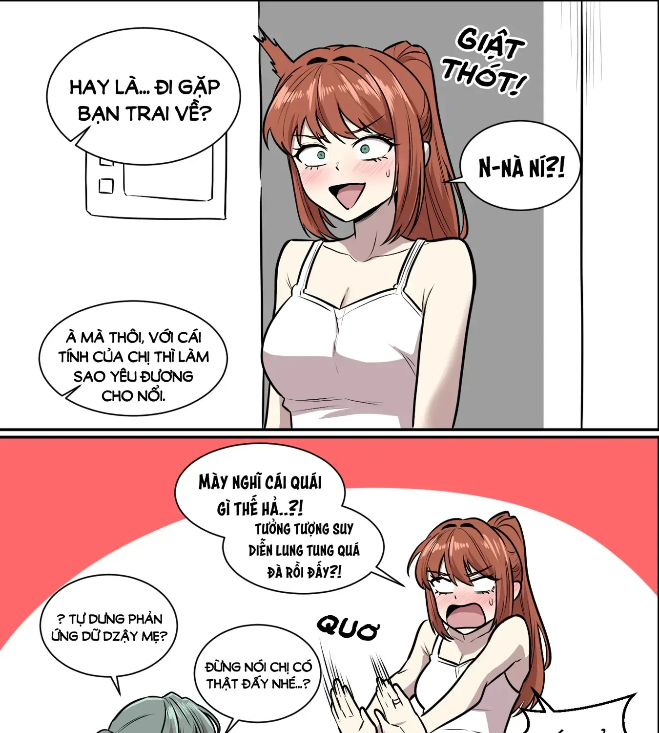 Trêu Ghẹo Chị Gái Nhà Bên Chap 13 - Next Chap 14