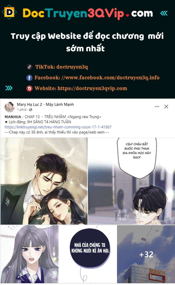 TRÊU NHẦM Chap 13.1 - Next Chap 14.1