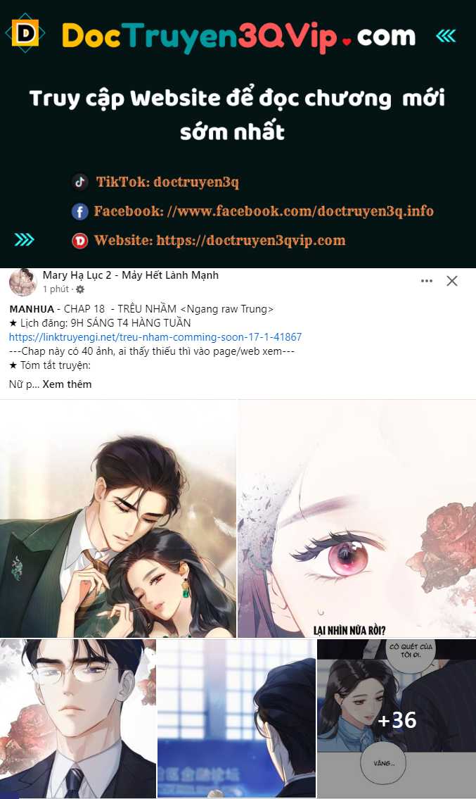 TRÊU NHẦM Chap 18.1 - Next Chap 19.1