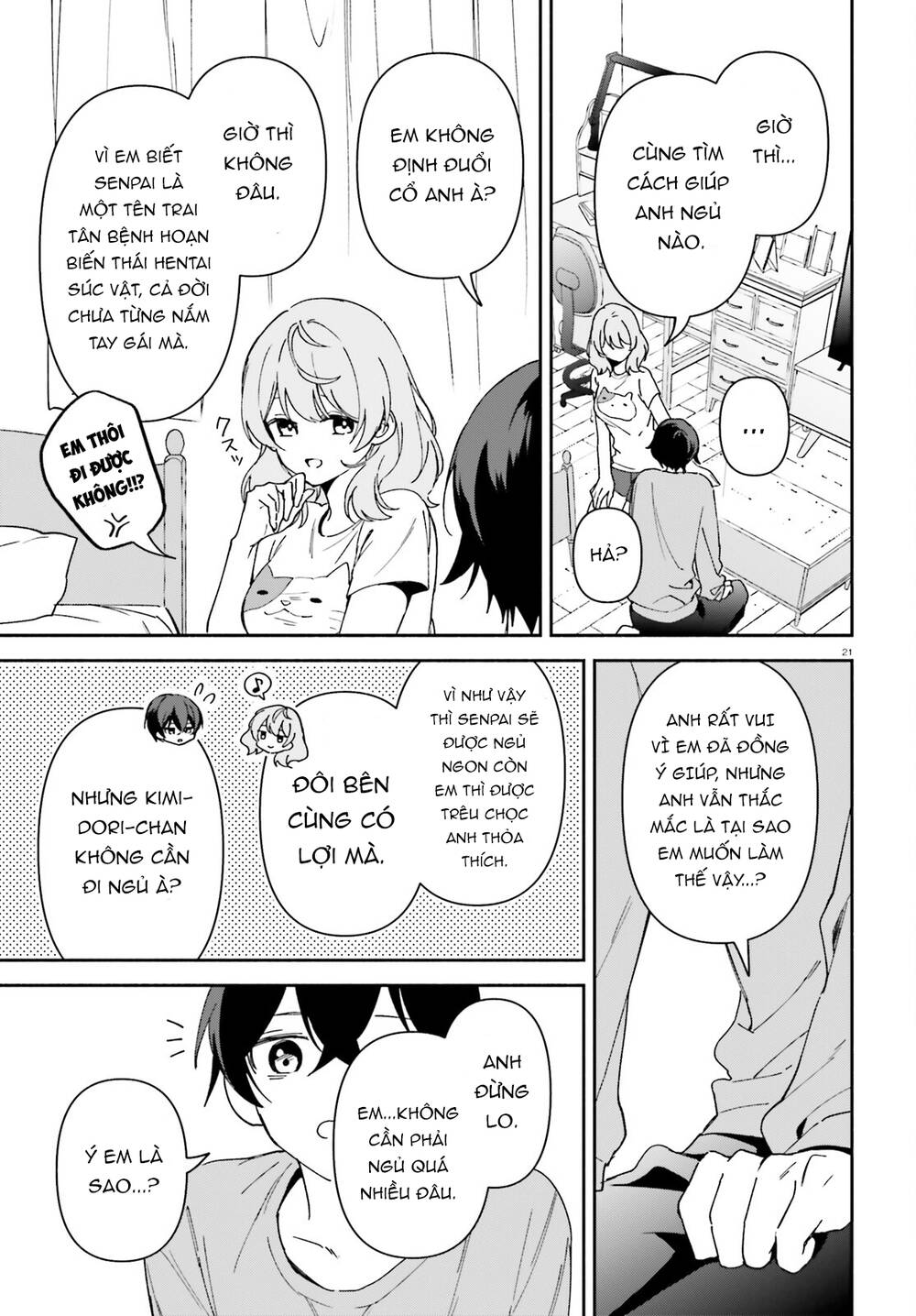 Trị Chứng Mất Ngủ Bằng Asmr Cùng Nhỏ Đàn Em Tinh Nghịch~ Chap 1 - Next Chap 2